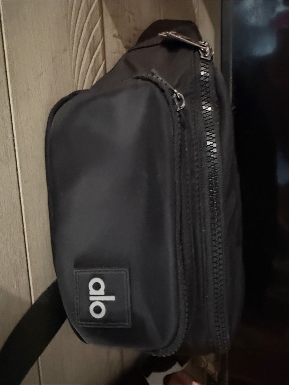 ALO Yoga Black Belt Sling Bag for Men